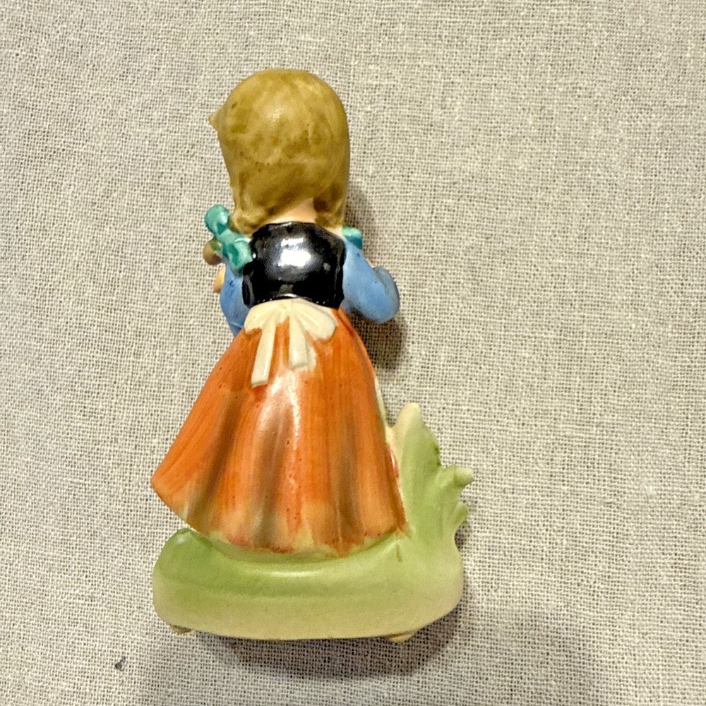 Set Vintage Napcoware Porcelain Boy & Girl Figurines C7364‎  Japan - Picture 7 of 11